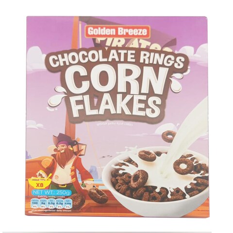Golden Breeze Cereal Chocolate Ring - 250 gm
