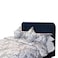 In House Lamar Velvet Bed Frame - Queen - 200x160 cm - Dark Blue