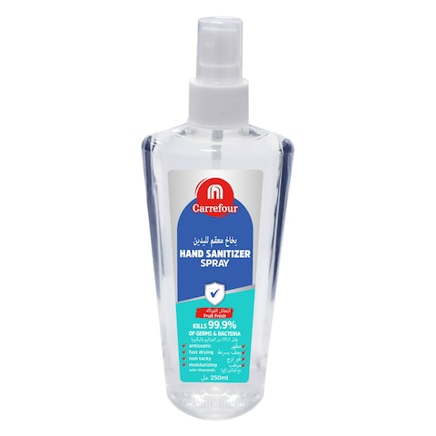 Carrefour Hand Sanitizer Spray Fruit Fresh 250 Ml