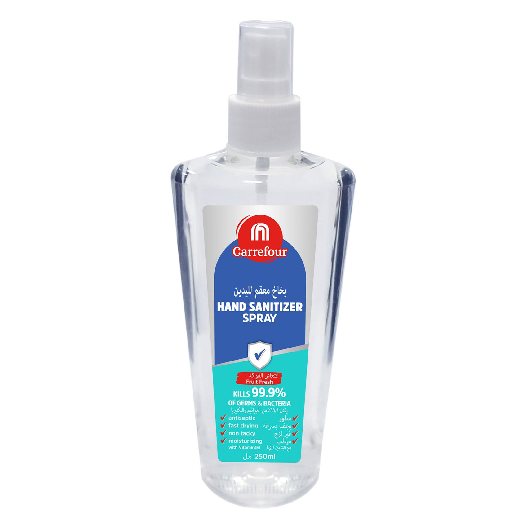 Carrefour Hand Sanitizer Spray Fruit Fresh 250 Ml