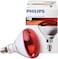 Philips 250 Watt Infrared Heat Lamp Bulb, 230-250V, Red Light Bulb, E27 ES (Made in Korea)
