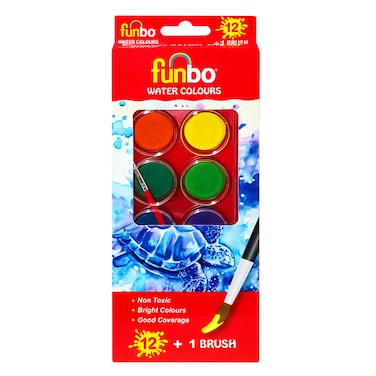 Funbo Water Colours Cake 12Colors