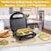 KLIKON 2 Slice Non-Stick Sandwich &amp; Panini Grill 750W KGT-810 &ndash; Sandwich Maker with Handle Locking System, Indicator Light, Overheat Protection