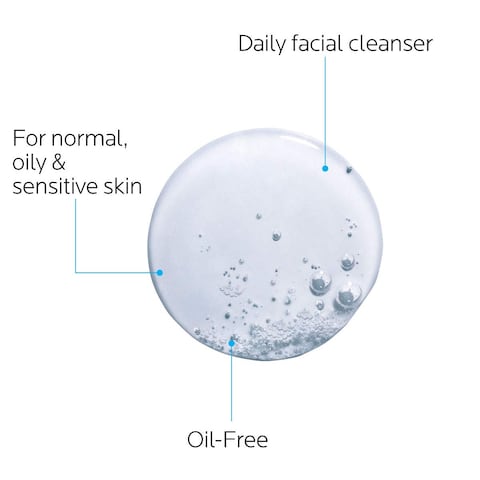 La Roche-Posay Toleriane Face Wash Cleanser, 13.52 Fl Oz