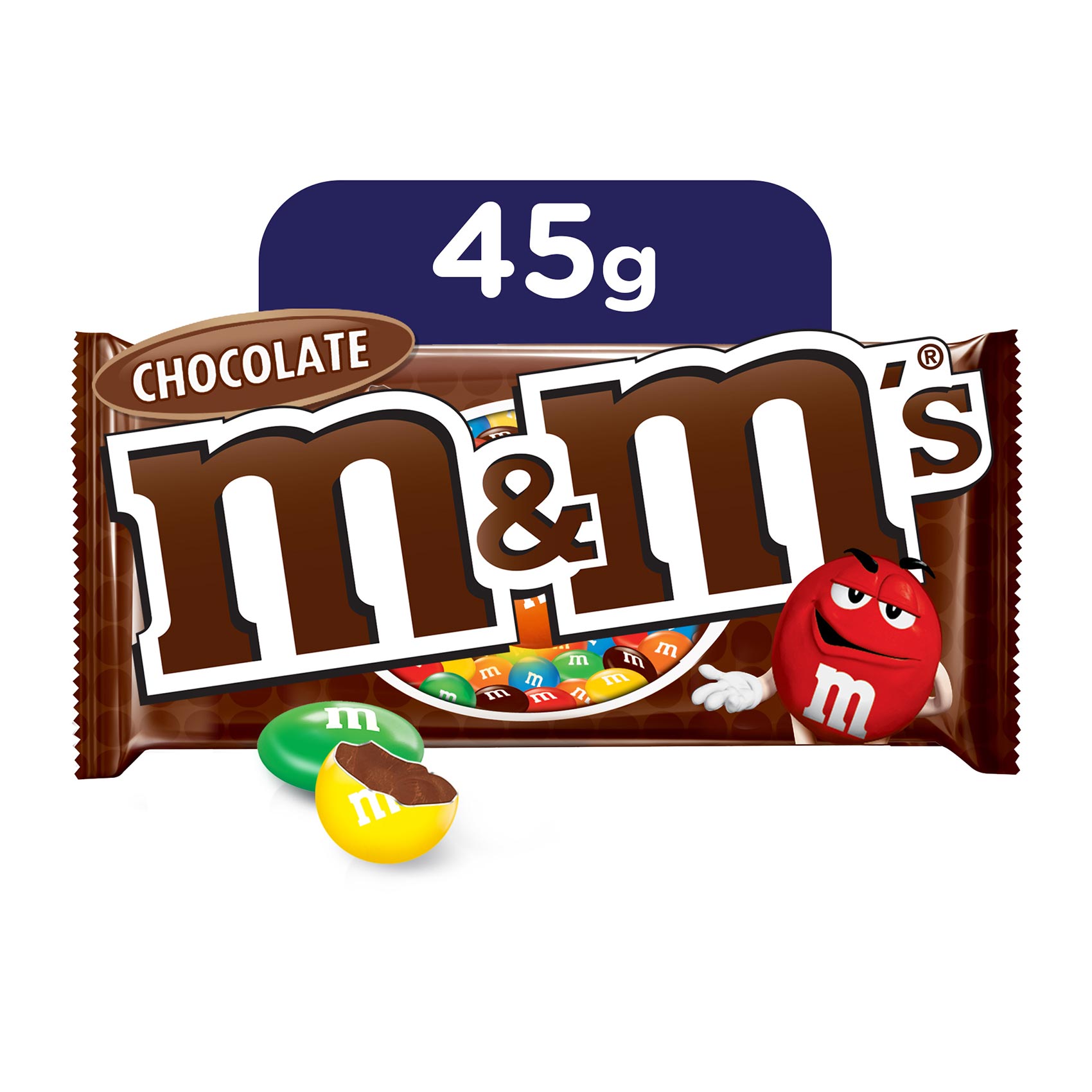 M&amp;Ms Milk Chocolate 45g