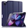 TRON Case For iPad Pro 11 Inch (2022/2021/2020 Model) with Pencil Holder, Support 2nd Pencil Charging, Slim Tablet Cover, Auto Wake/Sleep (Blue)