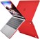 Ntech Macbook Air 13 Inch Case 2020 2019 2018 Release A2337 M1 A2179 A1932 Retina Display With Touch Id, Protective Plastic Hard Shell Case &amp; Keyboard Cover Skin, Red