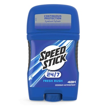 Mennen Speed Stick, 24/7 Antiperspirant Deodorant, Fresh Rush, 50g