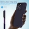Remson Mag-X Magnetic Hybrid Protective Silicone Case Military Grade Protection For iPhone 14 Pro Max (Deep Purple)