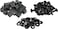 M6 Cage Nuts and Mounting Bolts Screws for Server Cabinet Rack Hardware (50-PACK)