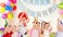 AMFIN&reg; (8 inch) Happy Birthday Banner Bunting Flag / Banner for Birthday Party / Birthday Decoration Material - Sky Blue