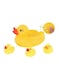 Generic 4-Piece Duck Bath Toy Set