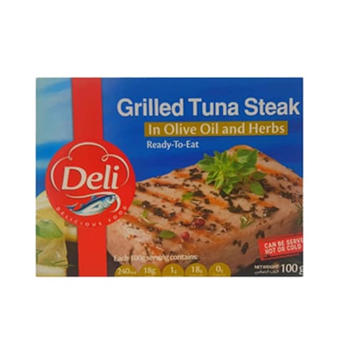 Deli Grilled Tuna In Oil  and Herb 100GR