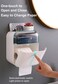 Tissue Dispenser Wall Mounted Toilet Paper Holder