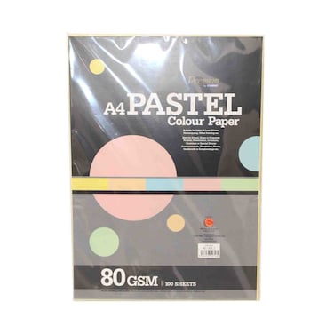 Cheewa Pastel 1 Color Paper 100 Sheet A4