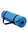 Generic Anti-Tear Exercise Mat With Carrying Strap 60x15centimeter