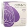 Cottons 100% Natural Coversheet Overnight  Pads With Wings 10 Count