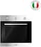 General Supreme Electric Oven Integrated (Built In), 90cm 120L L, 6 Functions, Stainless Steel, Italian (Installation Not Included)