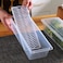 Food Storage Container Space Saver Refrigerator Organizer with Removable Drain Tray 2pc (2.5L/pc)
