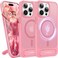 Torras UPRO Pstand Series (X00 RP109K018) Case For iPhone 15 Pro Pink