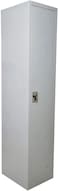 Galaxy Design Single Door Metal Locker Cabinet With Plastic Handle Grey Color Size (L x W x H) 45 x 45 x 183 Cm Model - GDF-1T No Installation included &amp; No Warranty