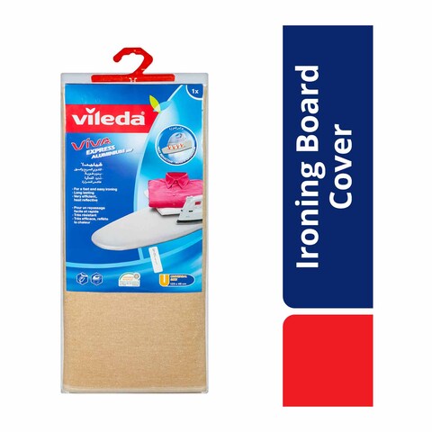 Vileda Viva Express Aluminium Ironing Board Cover - 125* 46 Cm