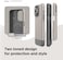 elago Glide Magnetic for iPhone 15 Pro case cover Magsafe Compatible Slim Shockproof Full Body Protection - Stone &amp; Medium Grey