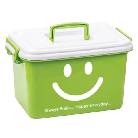 E252 Smile Storage Box Small Green