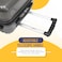 STARGOLD ABS+PC Spinner Wheels Trolley Single Luggage Number Lock Smart Carry On Suitcase 20 Inches