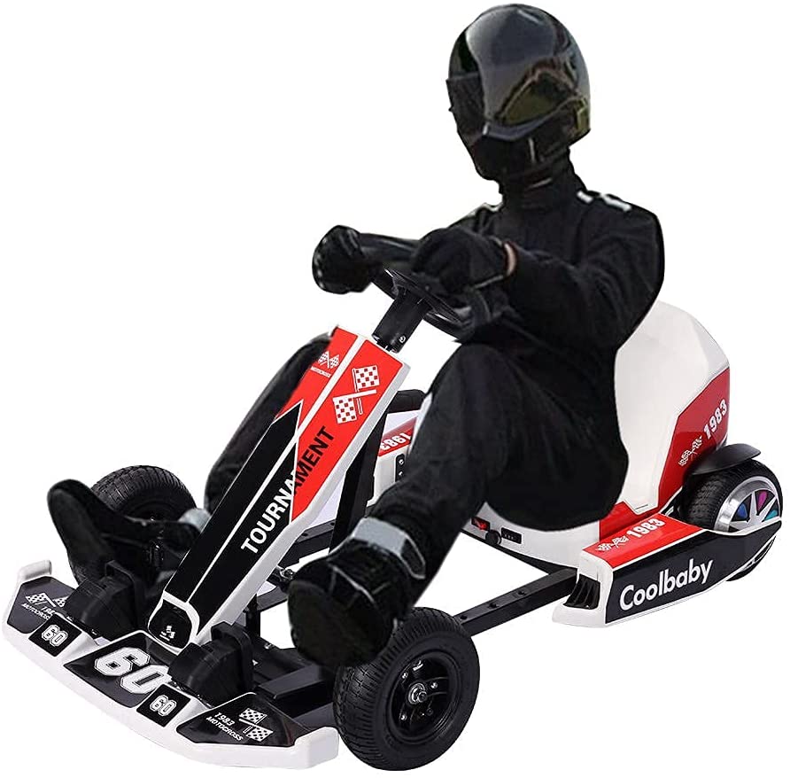 Buy COOLBABY Crazy Drift Electric Ride-On Cart Toy Racer Kating Car ...