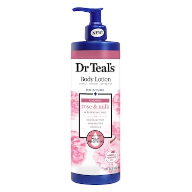 Dr Teal&rsquo;s Rose And Milk Body Lotion 532ml
