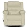 In House Velvet Rocking Recliner Chair - Light Beige - NZ30