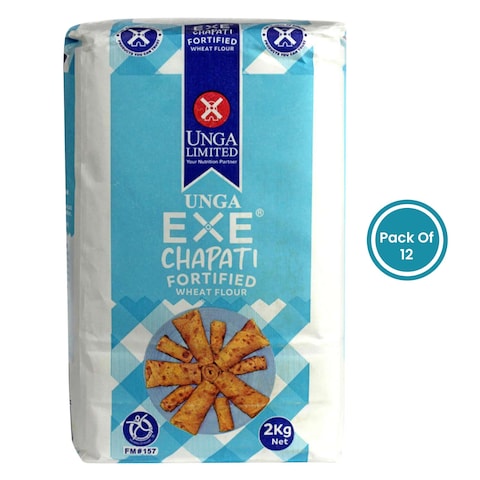 Unga Exe Chapati Flour 2Kgx12