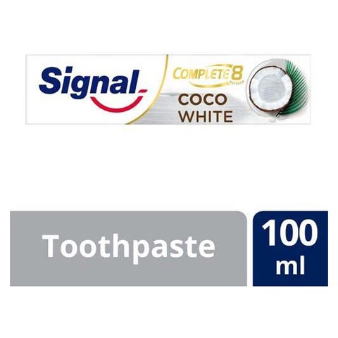 Signal Complete 8 Toothpaste Cocoa White - 100 Ml