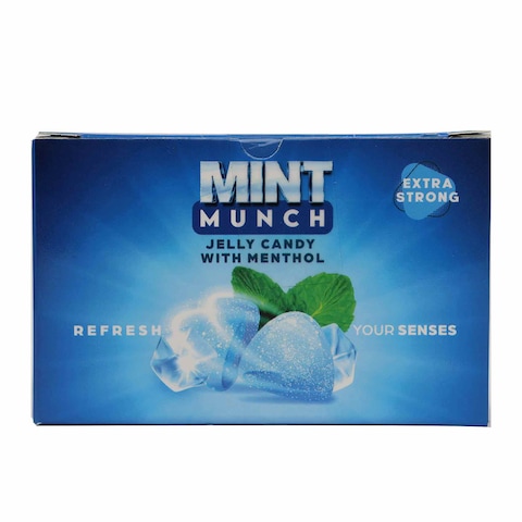 Mint Munch Jelly Candy with Menthol - 30 gram