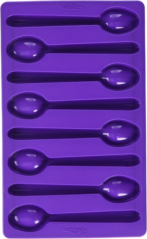 Wilton Silicone Spoon Mold, Purple