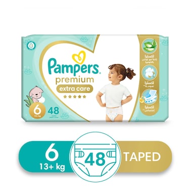 Pampers Premium Care - Size 6 - 48 Diaper