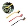 GOOSEBERRY&reg; Nylon Wire Brass Wire Stainless Steel Wire Brush Set of 3