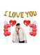 Generic 35-Piece Valentines Day Wall Balloons Medium