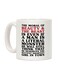muGGyz World's Okayest Basketball Coach Printed Coffee Mug White/Black/Red 8x9.5x8centimeter