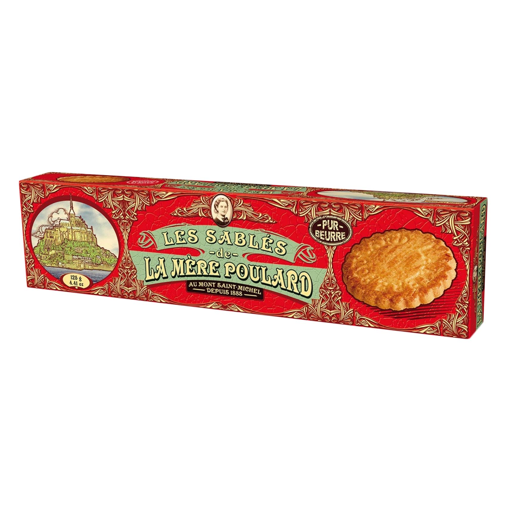 La Mere Poulard French Pure Butter Cookies 125g