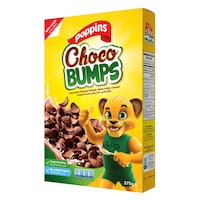Poppins Chocolate Bumps Wheat Flakes Roasted In Chocolate 375g