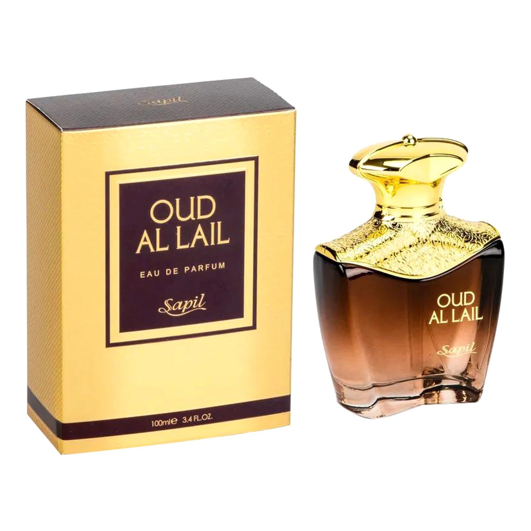 Buy Sapil Eau De Parfum, For Men, Oud Al Lail, 100ml Online | Carrefour UAE