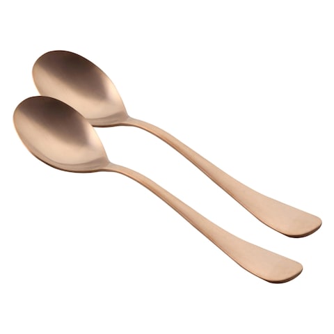 FNS URBANA D/SPOON COPPER MATT 2PC