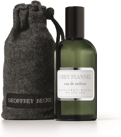 Geoffrey Beene Grey Flannel Eau De Toilette For Men With Pouch - 120ml