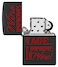Zippo CI400492 218 Wineimproves With Age Black Matte Windproof Lighter
