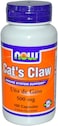 Now Foods Cats Claw, 100 Caps 500 Mg