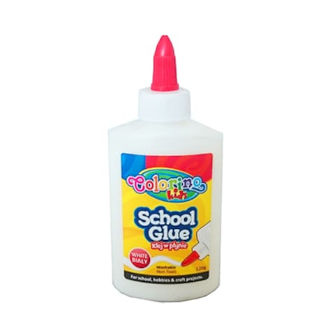 Coloring Kids White Glue Washable 120GR