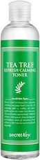 Secret Key Tea Tree Refresh Calming Toner 248Ml, Reducing Sebum Production, Containing 15 Kinds Of Botanical Extract