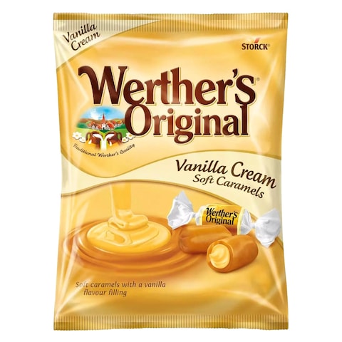 Werther&#39;s Original Vanilla Cream Candies 125g